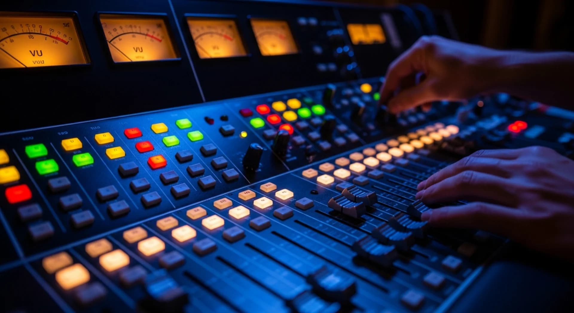 10-Channel Audio Mixer